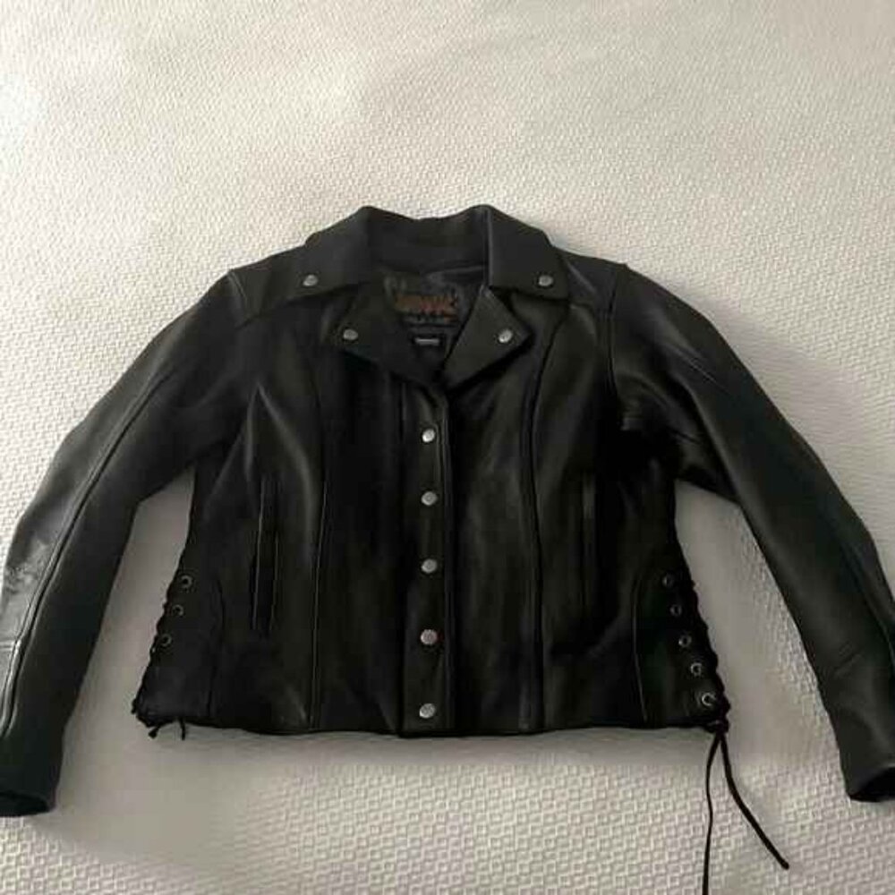 Street & Steel Leather Valkyrie Motorcycle Jacket